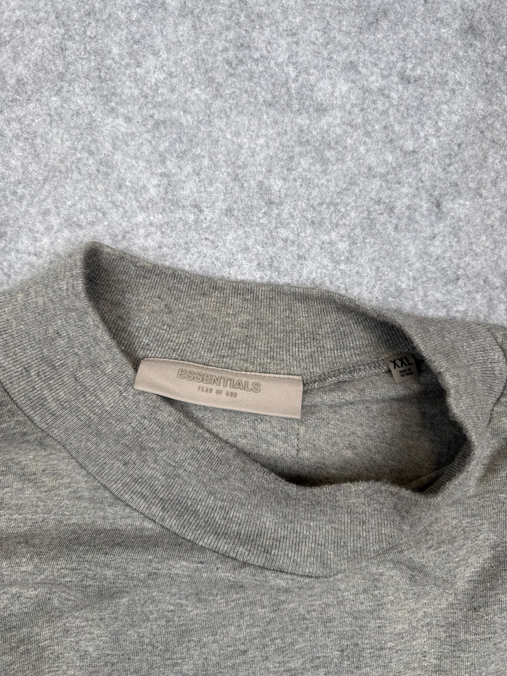 Fear Of God Essentials L/S Tee Dark Oatmeal (USED)