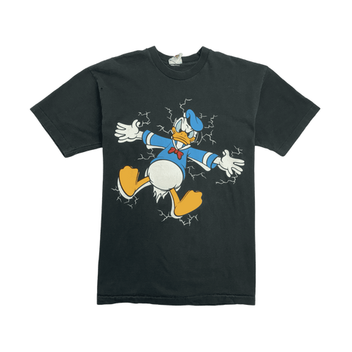 (XL) Vintage 90s Mickey & Co. Daffy Duck Tee Black | Vintage Clothing Store Canada