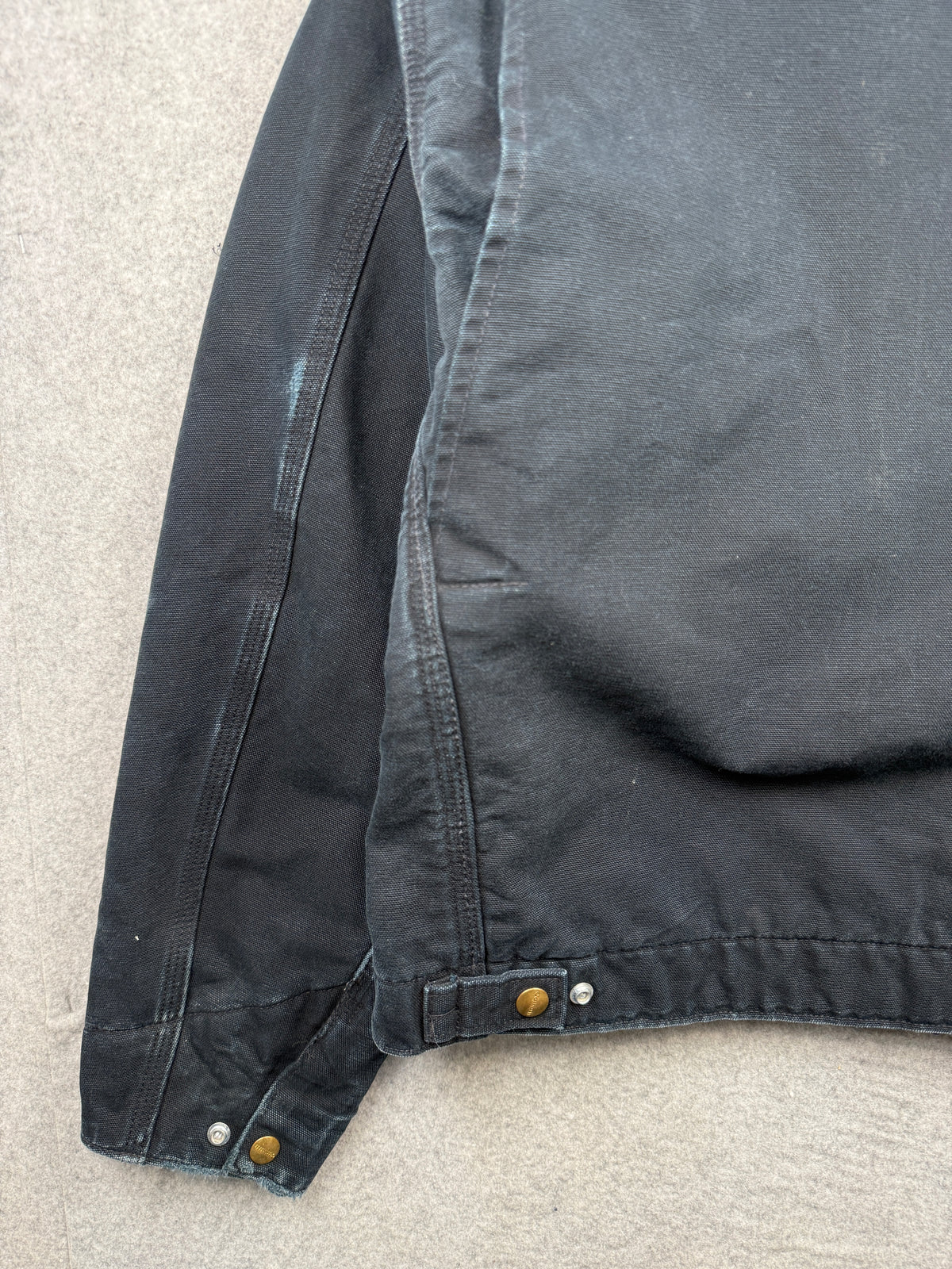 Carhartt Company Shaw Pipe Detroit Jacket Black