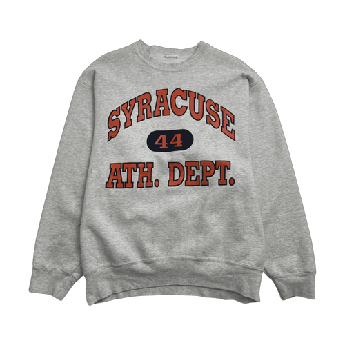 (M) Vintage 90s Syracuse Ath. Dept. Sweatshirt Grey | Vintage Clothing Store Canada