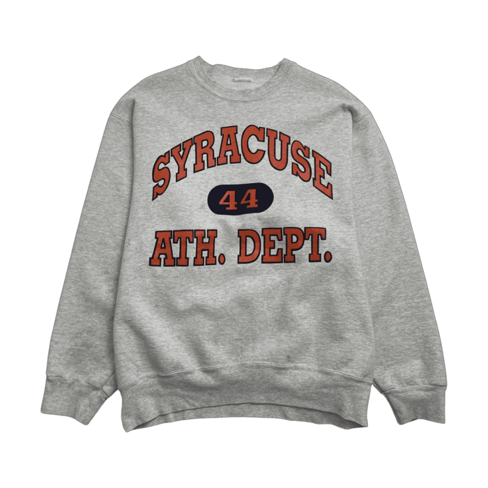 (M) Vintage 90s Syracuse Ath. Dept. Sweatshirt Grey | Vitnage Clothing Store Canada