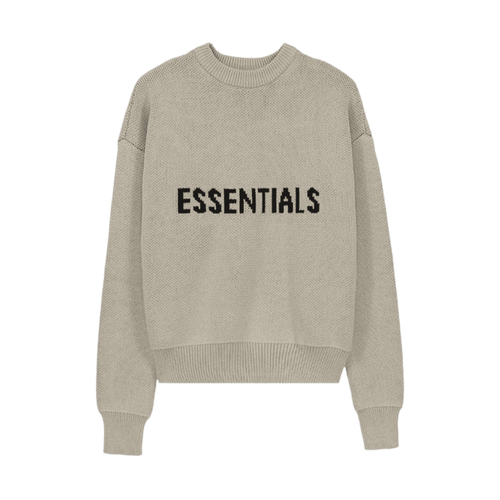 Fear of God Essentials x SSENSE Knit Sweater Linen | Vintage Clothing Store Canada