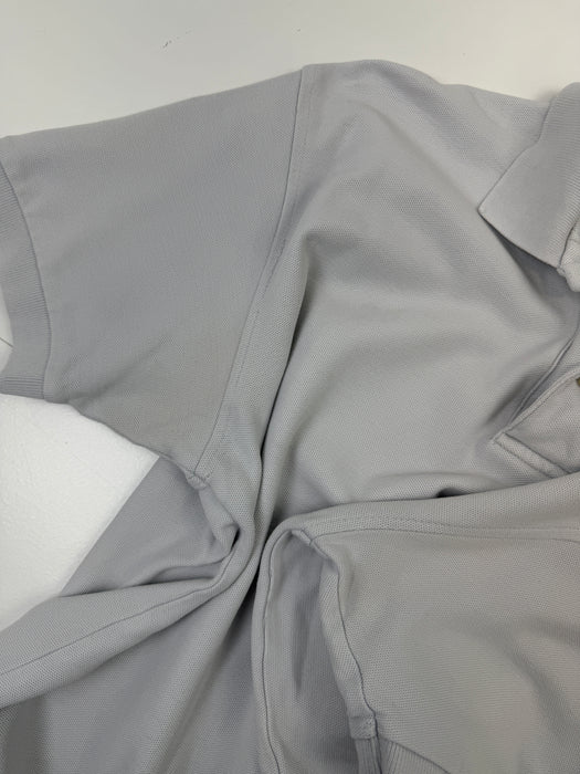 Yves Saint Laurent Embroidered Logo Polo Shirt White (USED) | Vitnage Clothing Store Canada