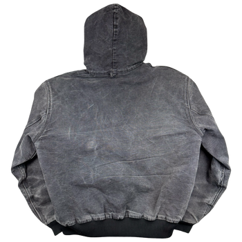 Vintage Carhartt Active Hooded Jacket Faded Black