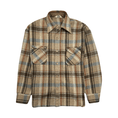 (XL) Vintage Rugged Country Button Up Flannel | Vintage Clothing Store Canada