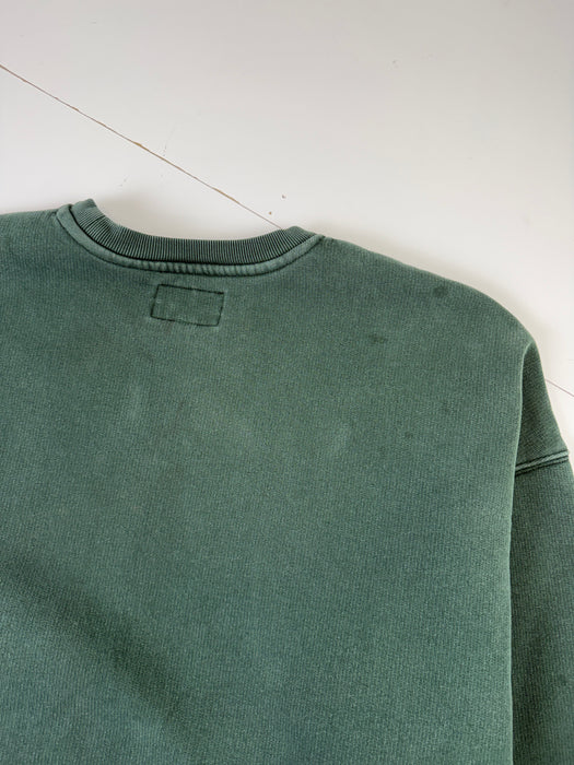 Stussy Athletics Crew Sweatshirt Pine (USED) | Vitnage Clothing Store Canada