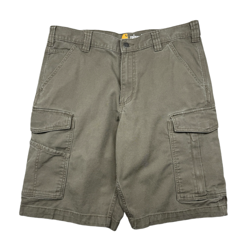 Carhartt Relaxed Fit Cargo Shorts Green | Vintage Clothing Store Canada