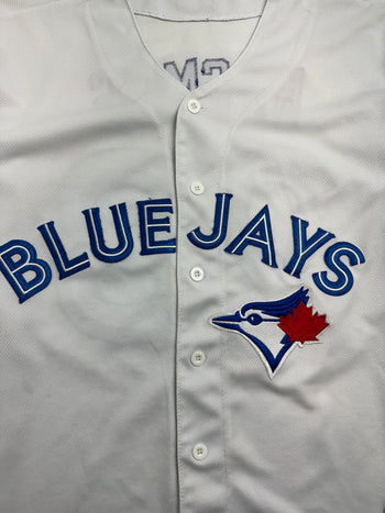 (XL) Vintage MLB Toronto Blue Jays Rasmus Jersey White