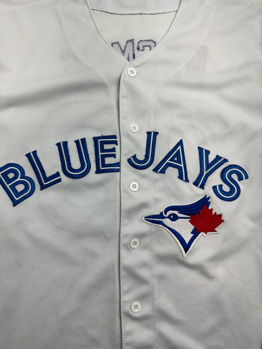 (XL) Vintage MLB Toronto Blue Jays Rasmus Jersey White | Vitnage Clothing Store Canada