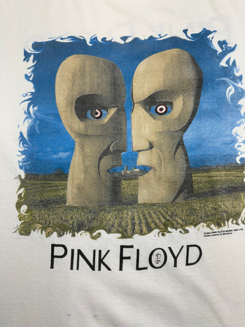 (L) Vintage '94 Pink Floyd Division Bell Tee White