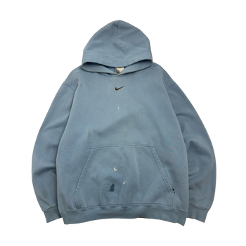 2000’s Nike Middle Swoosh Hoodie Light Blue