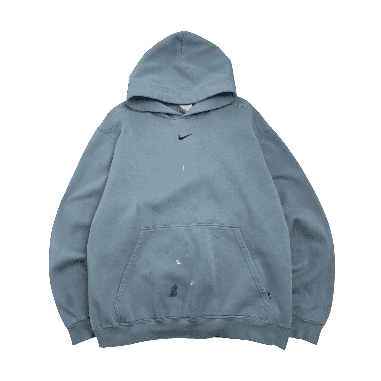 2000’s Nike Middle Swoosh Hoodie Light Blue