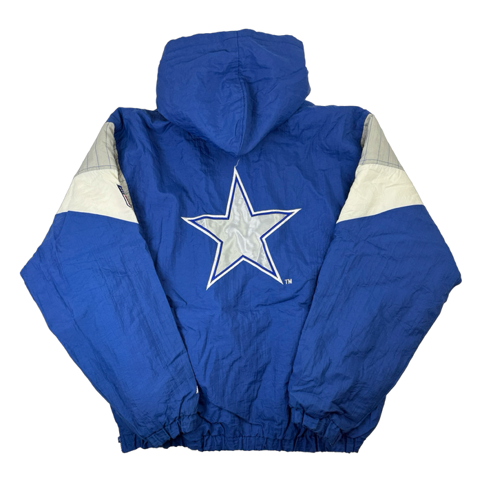 Vintage NFL Dallas Cowboys Starter Jacket Blue | Vitnage Clothing Store Canada