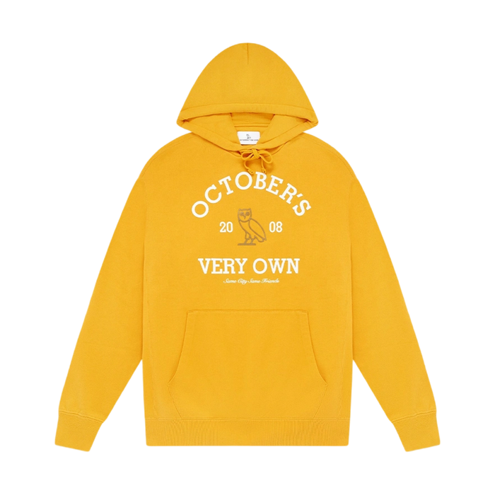 OVO Collegiate Hoodie Yellow | Vitnage Clothing Store Canada