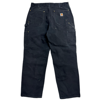 Carhartt Paint Splatter Double Knee Pants Black