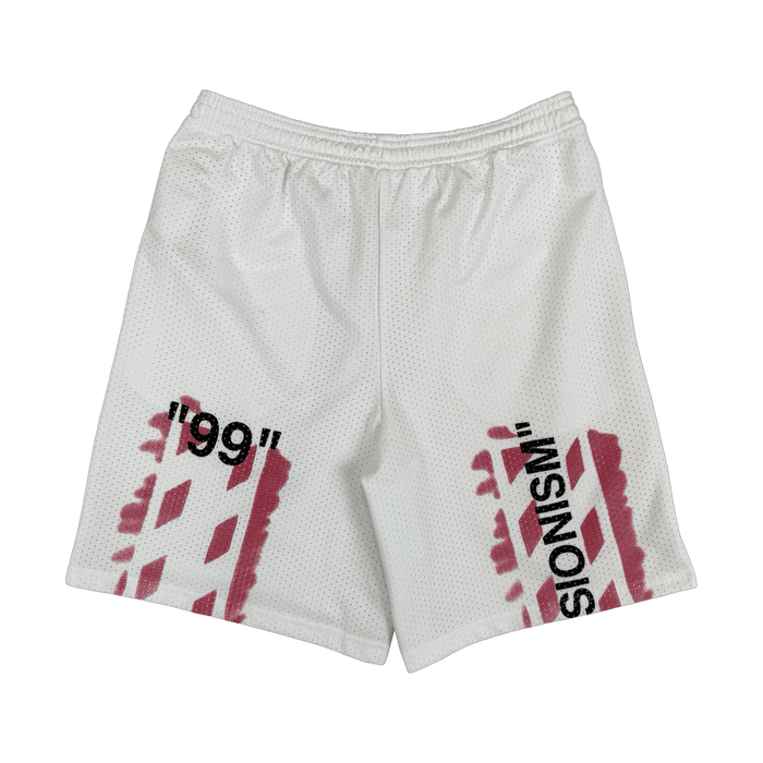 Off-white Impressionism Logo Mesh Shorts White (USED) | Vitnage Clothing Store Canada