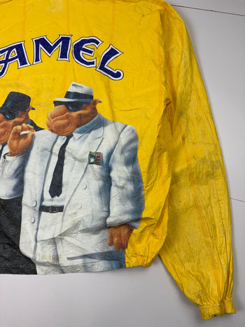 Vintage 90s Camel Light Jacket Yellow