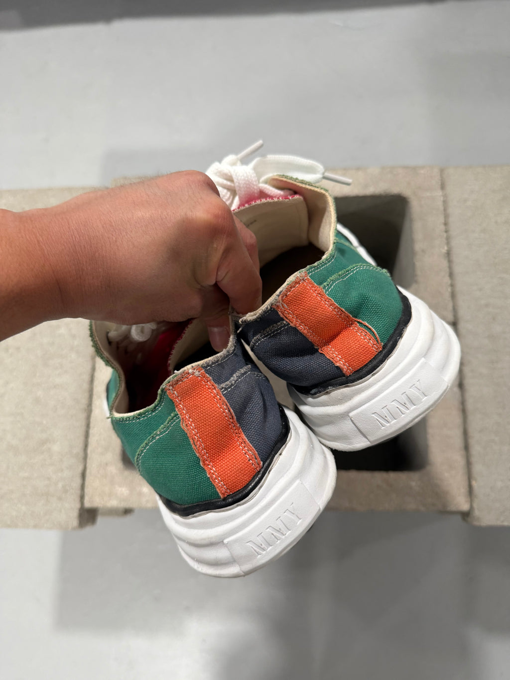 Maison Mihara Yasuhiro Peterson Low Canvas Sneakers Multi Color (USED)
