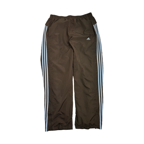 (XL) Vintage Adidas Track Pants Brown | Vintage Clothing Store Canada