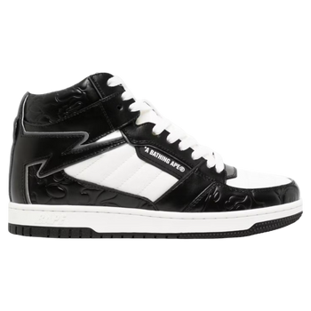 A Bathing Ape Bape Sta 88 Mid Black White