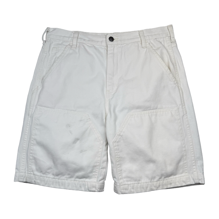 Dickies Carpenter Double Knee Shorts White | Vitnage Clothing Store Canada