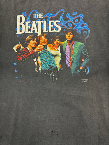 (L) Vintage 2000s The Beatles Band Tee Black