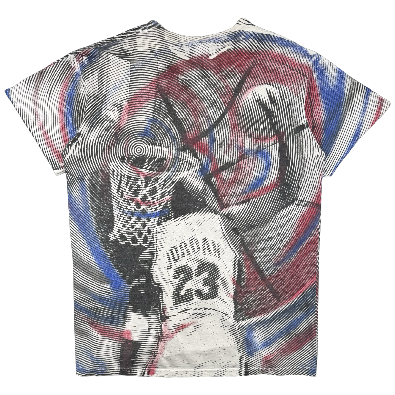 Vintage 90s Nike Michael Jordan Spiral AOP Tee