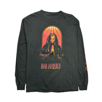 (L) Vintage 90s Rob Zombie L/S Tee Black