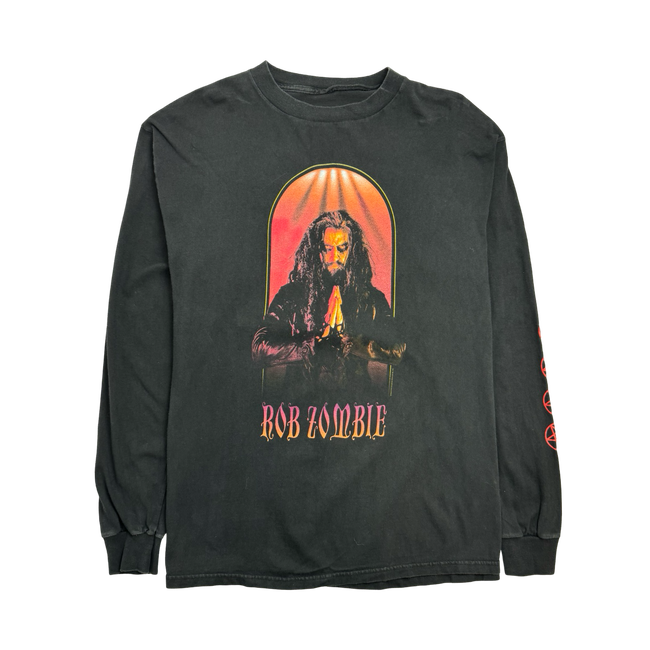 (L) Vintage 90s Rob Zombie L/S Tee Black