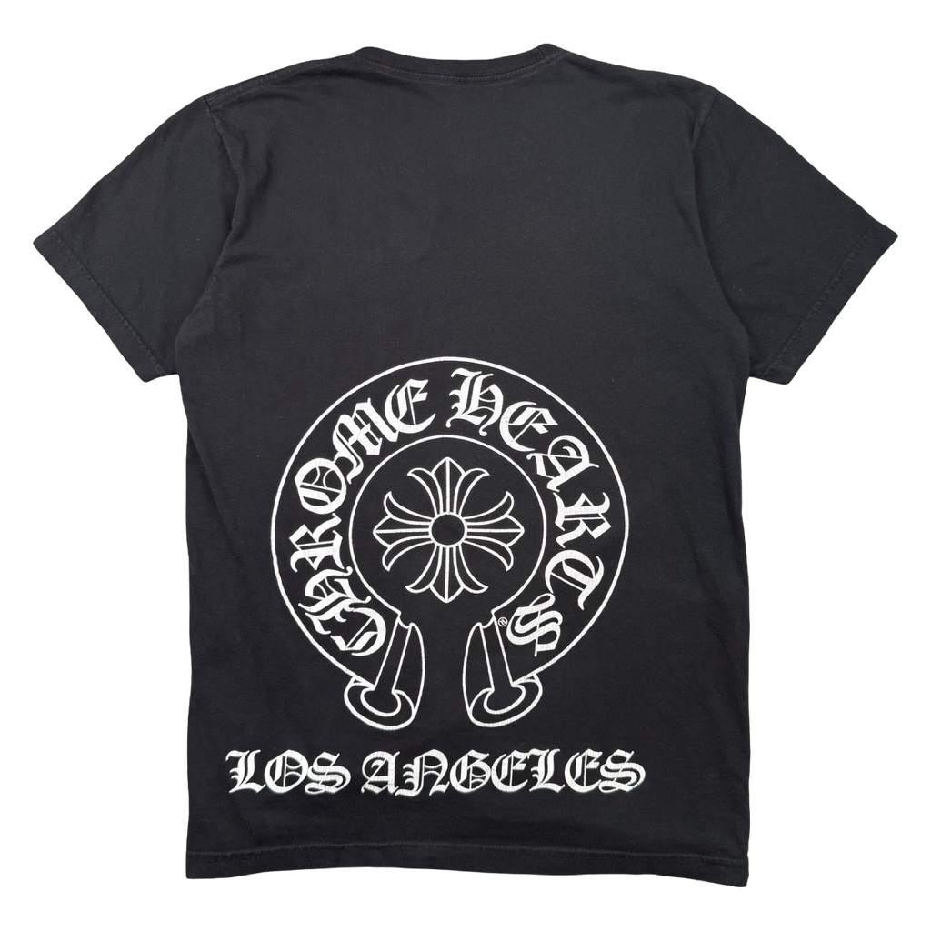 Chrome Hearts Los Angeles Horseshoe Pocket Tee Black