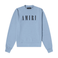 Amiri Core Logo Crewneck Dusty Blue