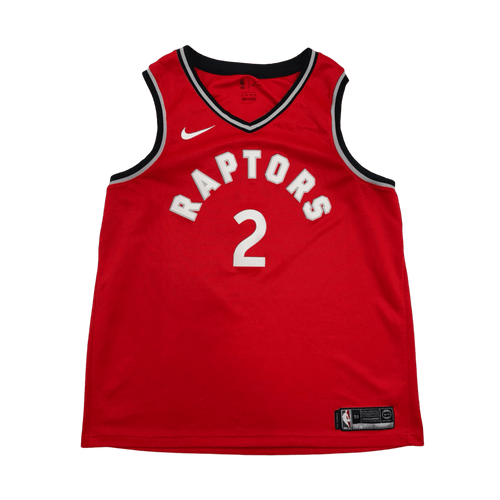 (XL) Nike Toronto Raptors Kawhi Leonard Jersey Red | Vintage Clothing Store Canada