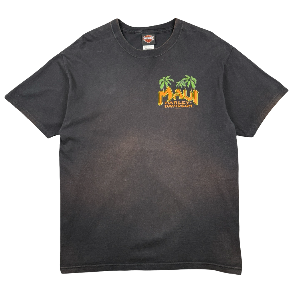 Vintage Harley Davidson Maui Tee Black