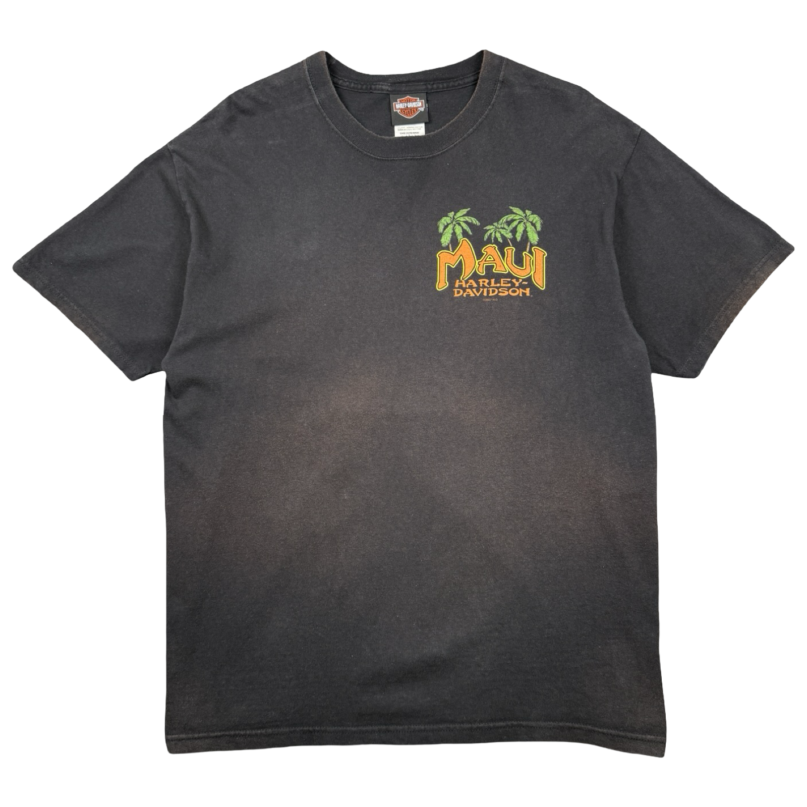 Vintage Harley Davidson Maui Tee Black