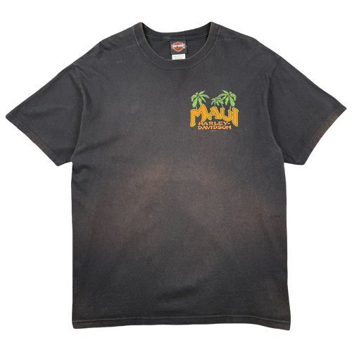 Vintage Harley Davidson Maui Tee Black | Vintage Clothing Store Canada
