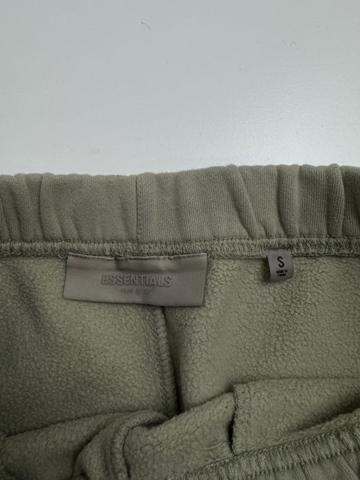 Fear Of God Essentials Shorts Moss (USED) | Vitnage Clothing Store Canada