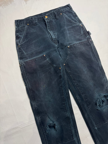 Carhartt Double Knee Carpenter Pants Black