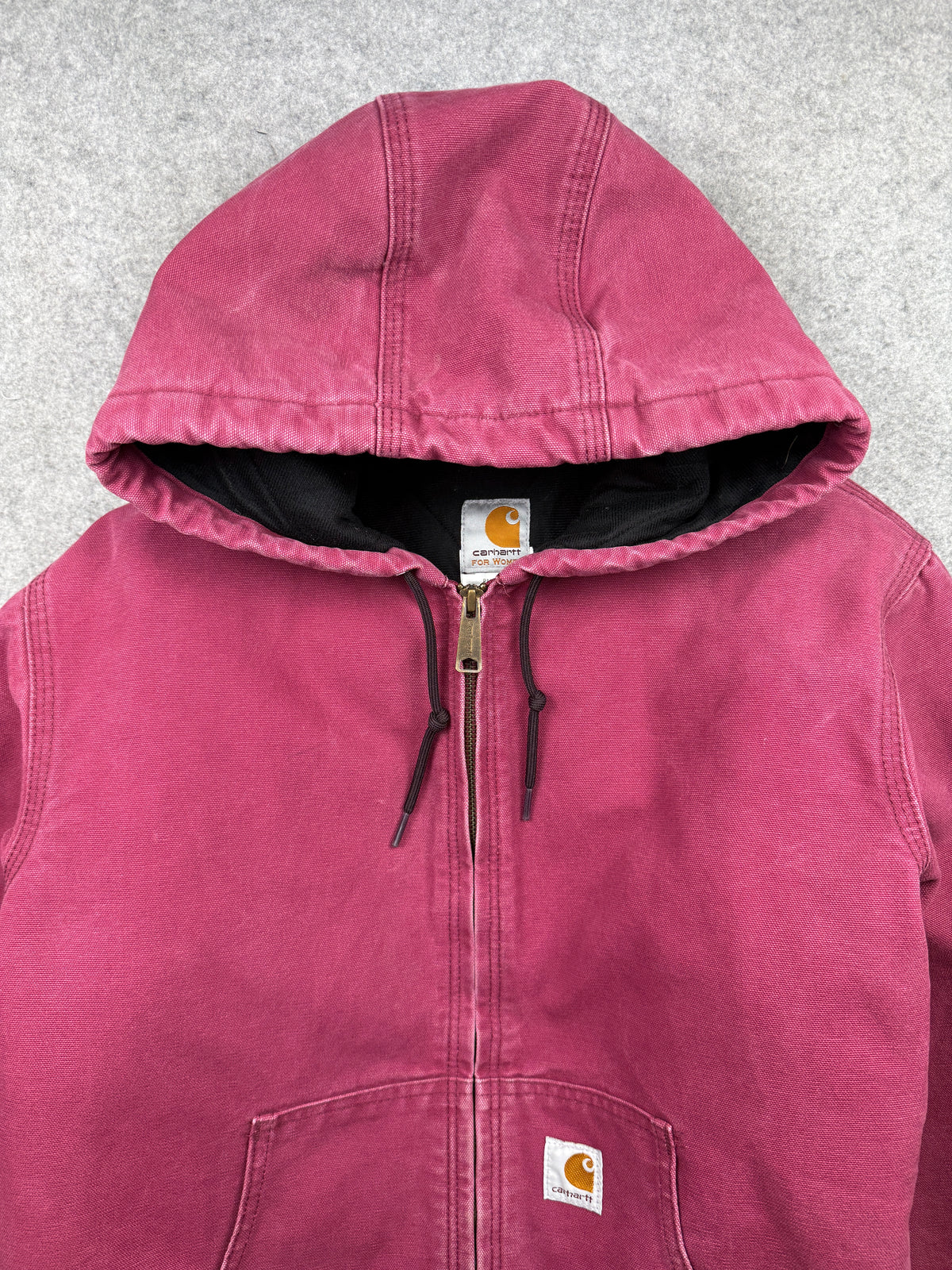 Women's Carhartt Active Work Jacket Wine Red