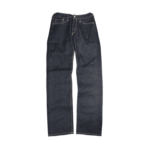 Evisu Lot 2000 Logo Print Seagull Denim Pants | Vintage Clothing Store Canada