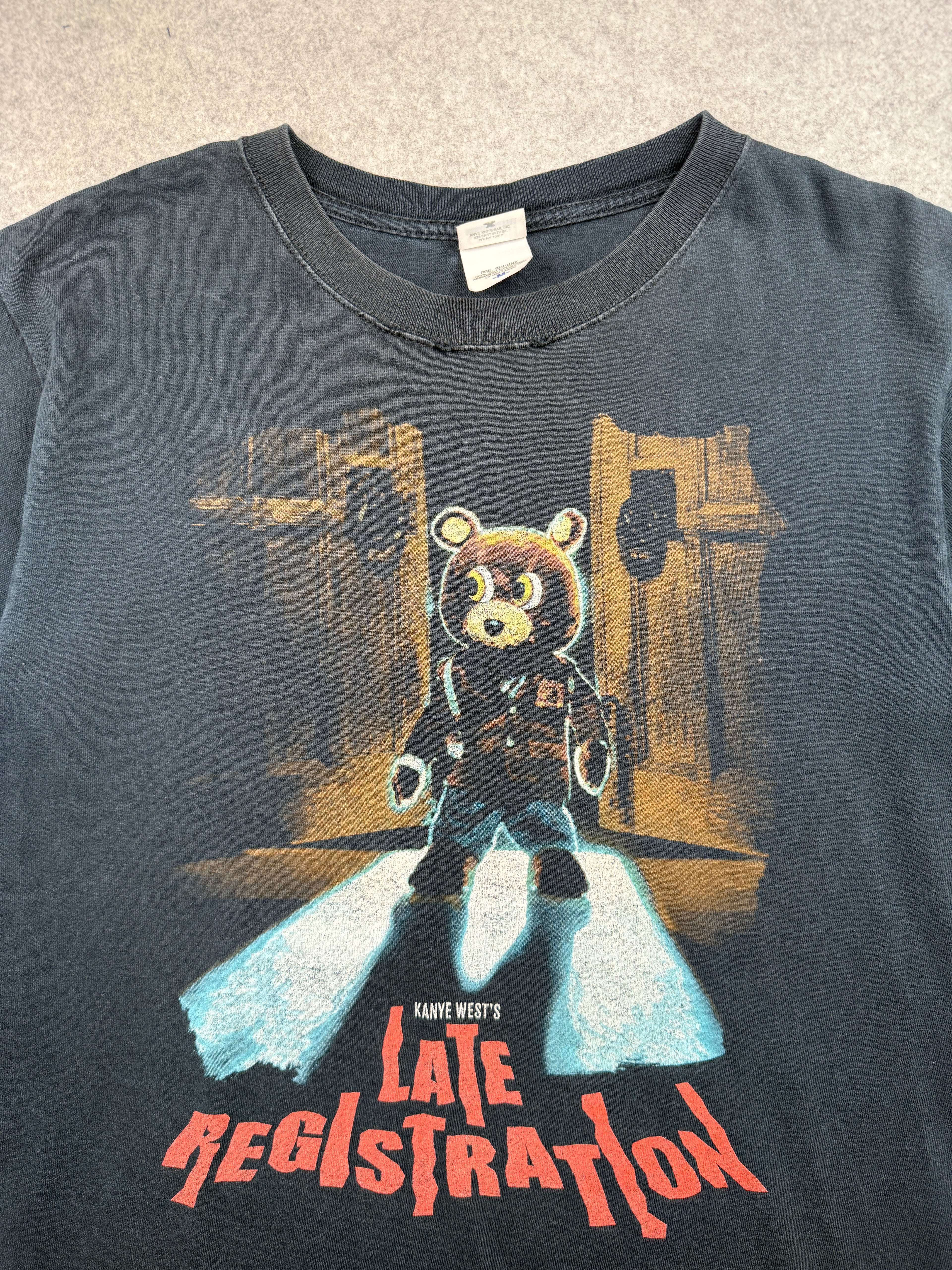 Vintage 2000’s Kanye West Late Registration Tee Black