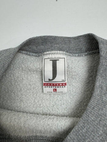 (M) Vintage 90s University Of Illinois Sweatshirt Grey