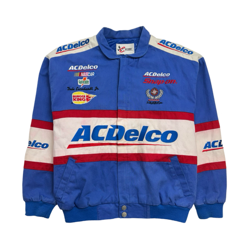 (S) Vintage AC DELCO Nascar Jacket Blue | Vintage Clothing Store Canada