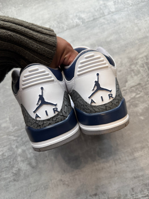 Air Jordan 3 Retro Midnight Navy (USED) | Vitnage Clothing Store Canada
