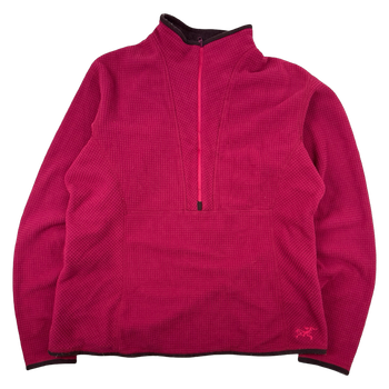 Women’s Vintage Arc'teryx Delta AR 1/2 Zip Fleece Pullover Magenta