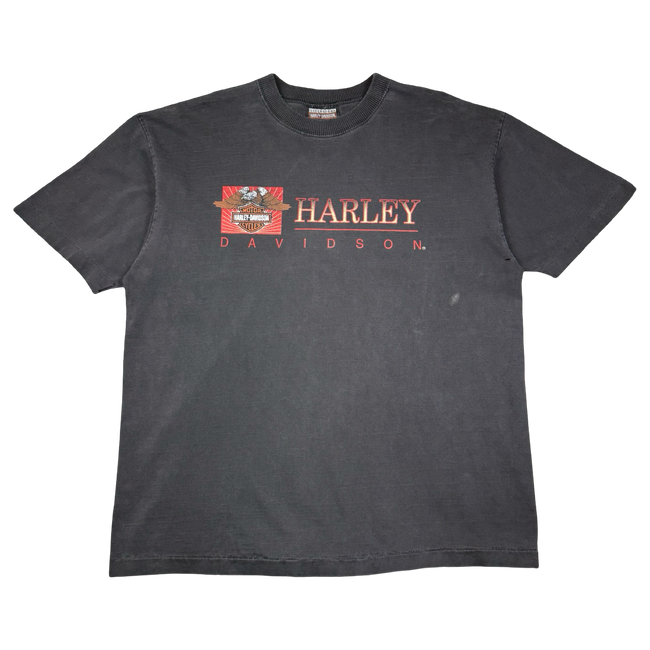 Vintage Harley Davidson Heavyweight Tee Black