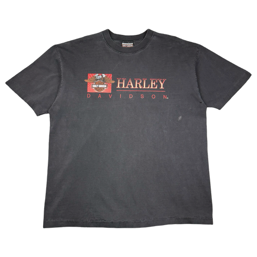 Vintage Harley Davidson Heavyweight Tee Black | Vintage Clothing Store Canada
