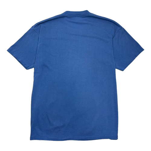 Vintage 1990’s Flintstones Bedrock Billiards Tee Blue | Vintage Clothing Store Canada