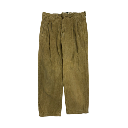 (36) Vintage Old Sport Corduroy Pants Desert Tan | Vintage Clothing Store Canada