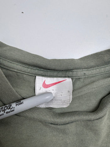 Vintage 90s Nike Faded Pistachio Green Tee