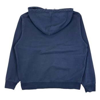 Supreme LACOSTE Logo Panel Hoodie Navy (USED)